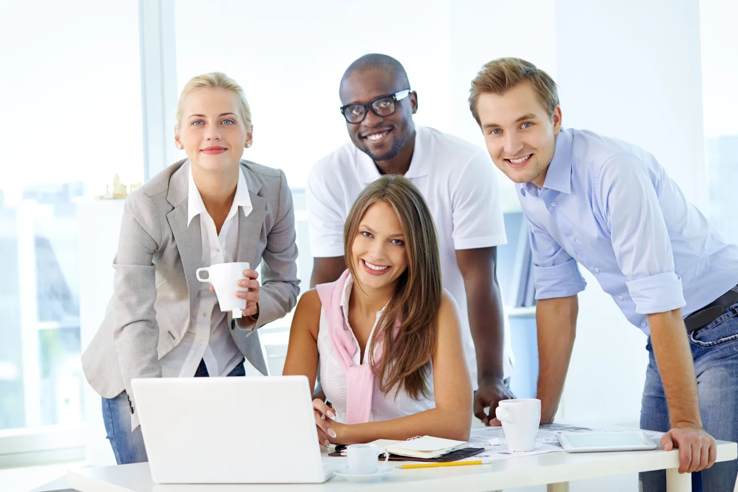 Premium Coworking Space in Chennai at Crizone - Modern workstations with natural lighting